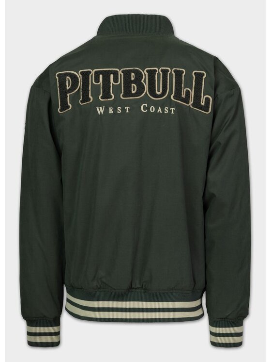 PITBULL PITBULL Kurtka przejściowa RADFORD Zielony Regular Fit