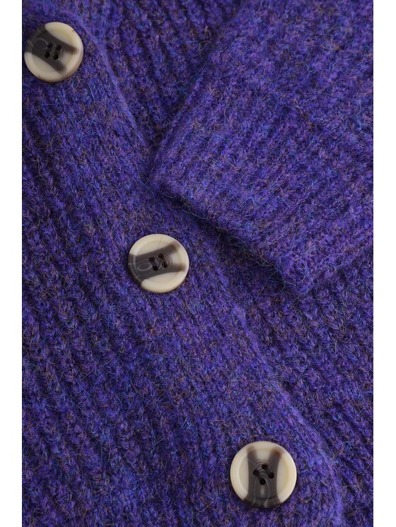 Coccodrillo Coccodrillo Sweter ZC4172201AGJ-016 Fioletowy Regular Fit