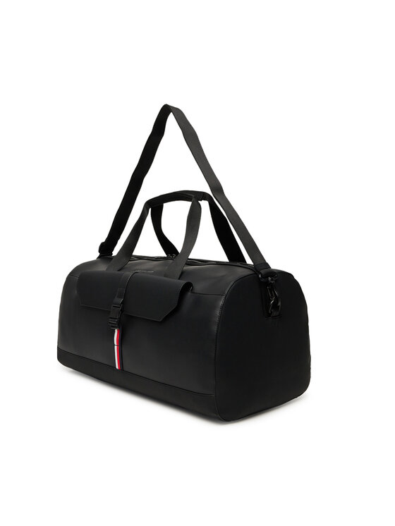 Tommy Hilfiger Tommy Hilfiger Wochenendtasche Th Foundation Duffle AM0AM13481 Schwarz