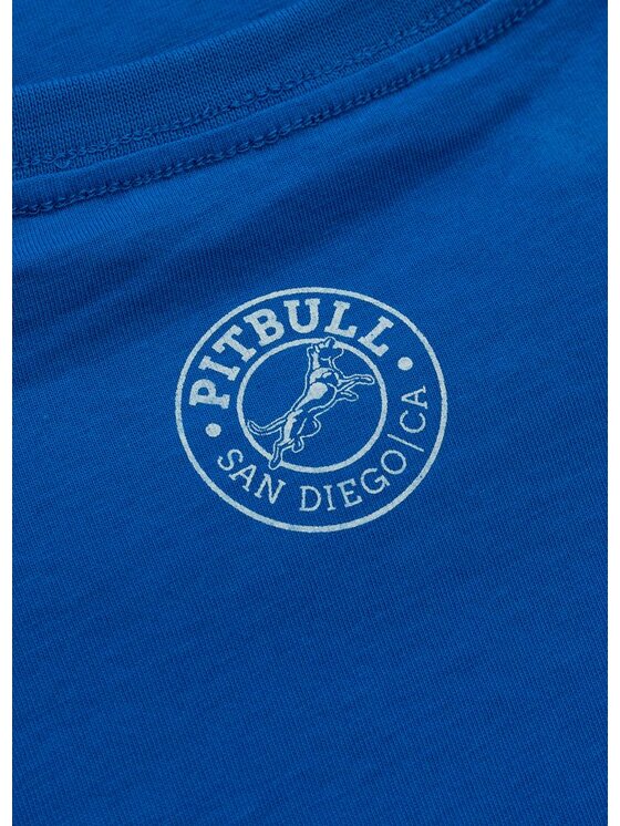 PITBULL PITBULL T-Shirt Koszulka męska SAN DIEGO CA XXL Niebieski Regular Fit