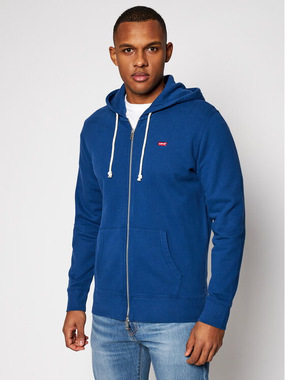 Levi s Felpa New Orginal 34584 0003 Blu scuro Standard Fit