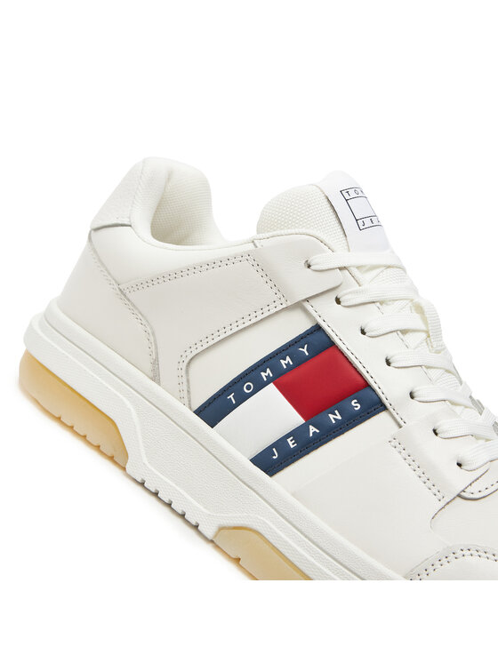 Tommy Jeans Tommy Jeans Tenisice The Brooklyn Leather EM0EM01429 Bijela