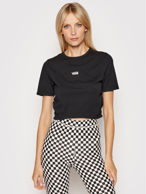 Vans noir a pois sale blanc