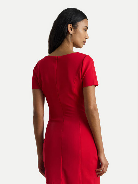 LAUREN RALPH LAUREN LAUREN RALPH LAUREN Sukienka koktajlowa 253P08759002 Czerwony Slim Fit