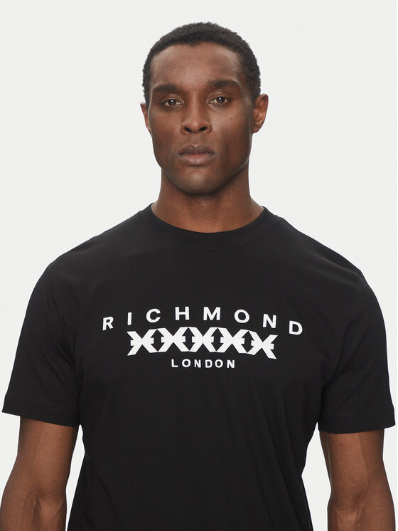 Richmond X Richmond X T-särk UMP25004TS Must Regular Fit