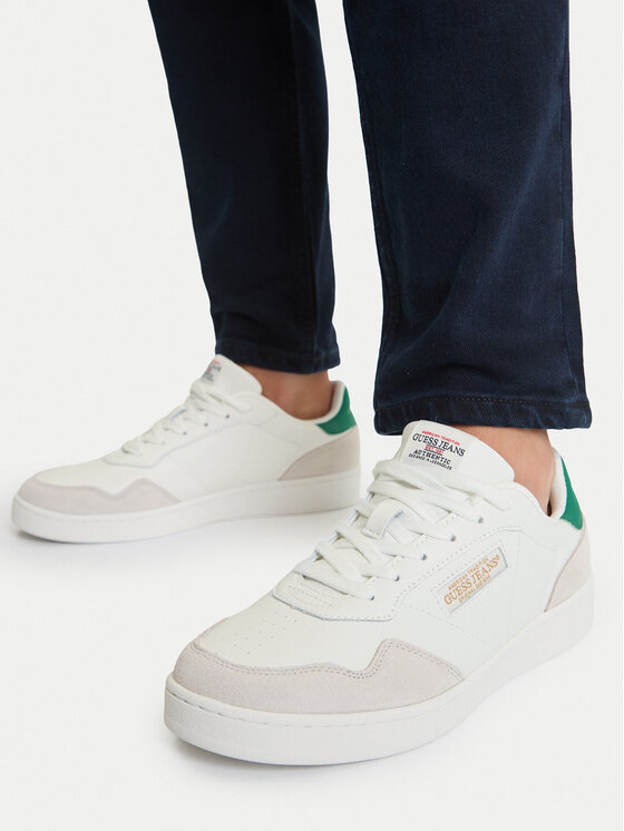 Guess Jeans Sneakers CWBEO-LUNARI-01 WE Alb