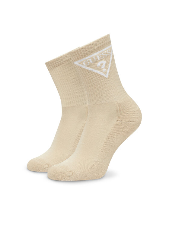 Guess Calzini lunghi da donna V2GZ00 ZZ00I Beige, taglia : 00