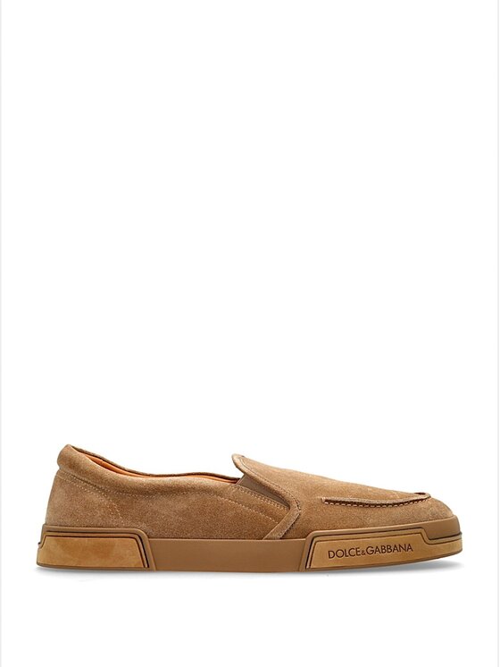 Dolce&Gabbana Dolce&Gabbana Mokasyny A50732 Beżowy