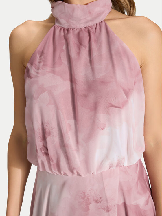 Swing Swing Večerna obleka 5AJ13000 Roza Regular Fit