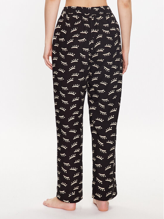 Triumph Triumph Піжамні штани Thermal 10214895 Чорний Regular Fit