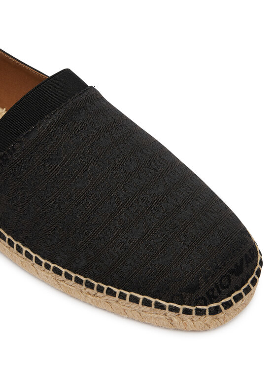 Emporio Armani Emporio Armani Espadrilles EM005853 AF25529 MC012 Fekete