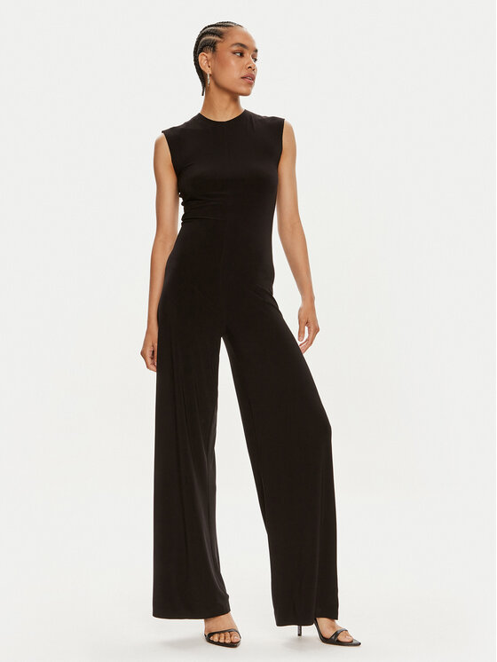 NORMA KAMALI NORMA KAMALI Гащеризон KK124JPLD82001 Черен Regular Fit