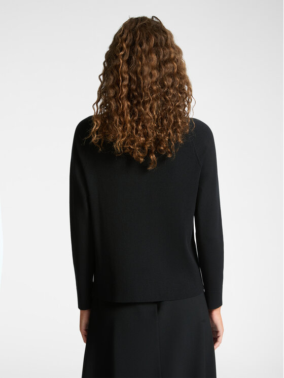 Elena Mirò Elena Mirò Cardigan M442Z000570N033 Nero Regular Fit