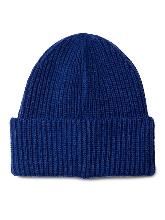 Calvin Klein Jeans Calvin Klein Jeans Czapka Monogram Rib Beanie IU0IU00440 Niebieski