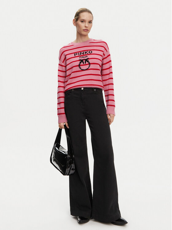 PINKO PINKO Džemper 104679 A2EV ORZ Ružičasta Regular Fit