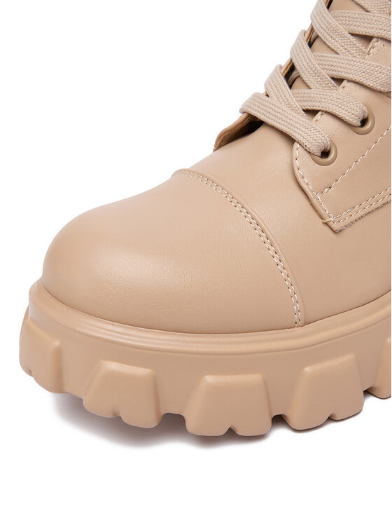 DeeZee DeeZee Schnürschuhe 1709-1 Beige