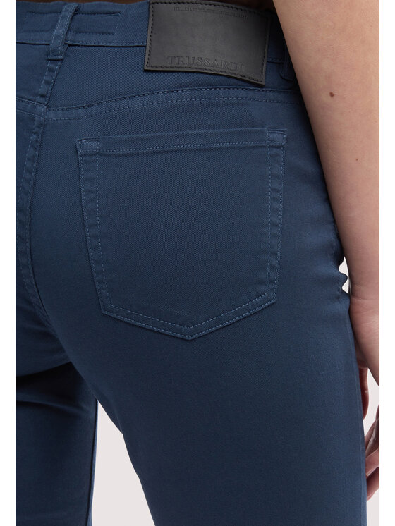 Trussardi Trussardi Pantaloni di tessuto P7019300363N034 Blu Regular Fit