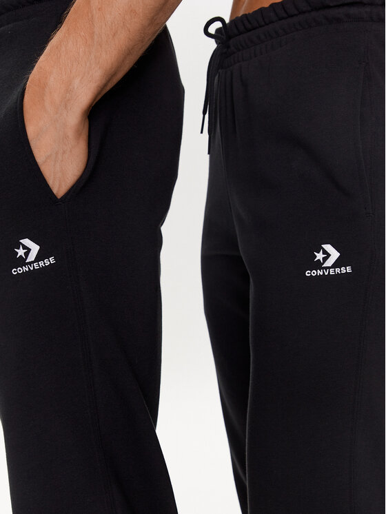 Converse Converse Pantaloni trening Unisex 10023873-A01 Negru Standard Fit