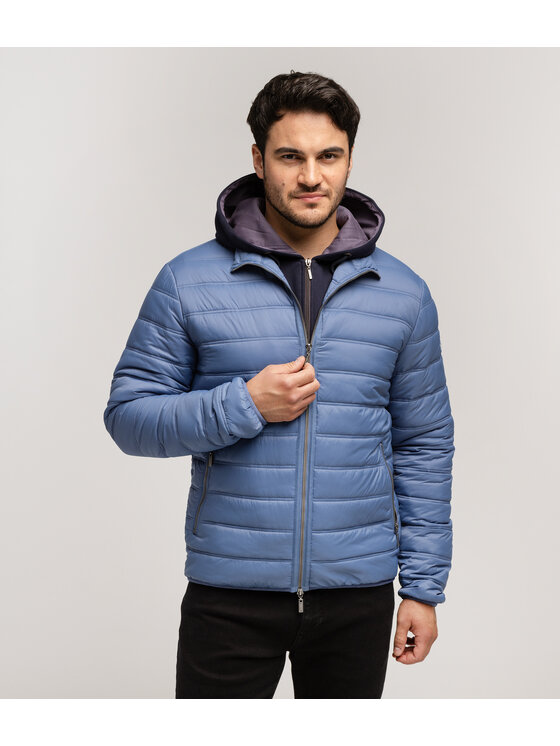 Lee Cooper Lee Cooper Kurtka puchowa MASON 1000 Fioletowy Regular Fit
