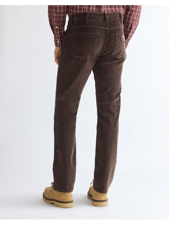 Wrangler Wrangler Jeansy GREENSBORO Brązowy Straight Leg
