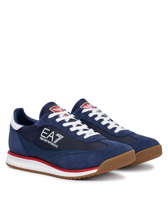EA7 Emporio Armani EA7 Emporio Armani Sneakersy 7X000655 AF23106 MZ696 Granatowy
