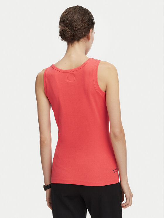 Beverly Hills Polo Club Beverly Hills Polo Club Top P-SS26W-TK550000 Koralowy Regular Fit