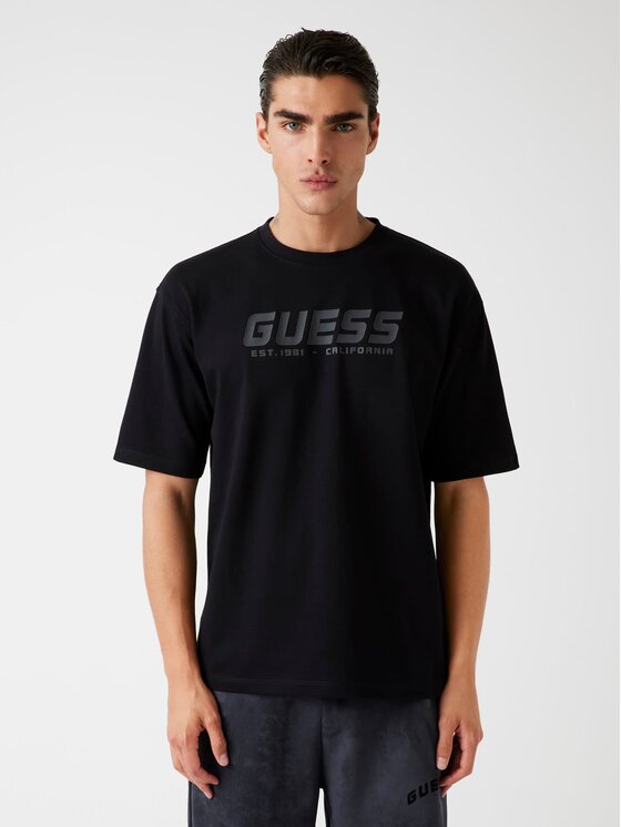 Guess Guess T-Shirt 178405 Černá Classic Fit