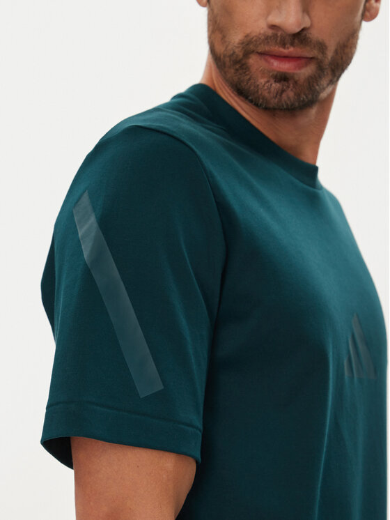 adidas adidas T-krekls Z.N.E. JW4736 Zaļš Regular Fit