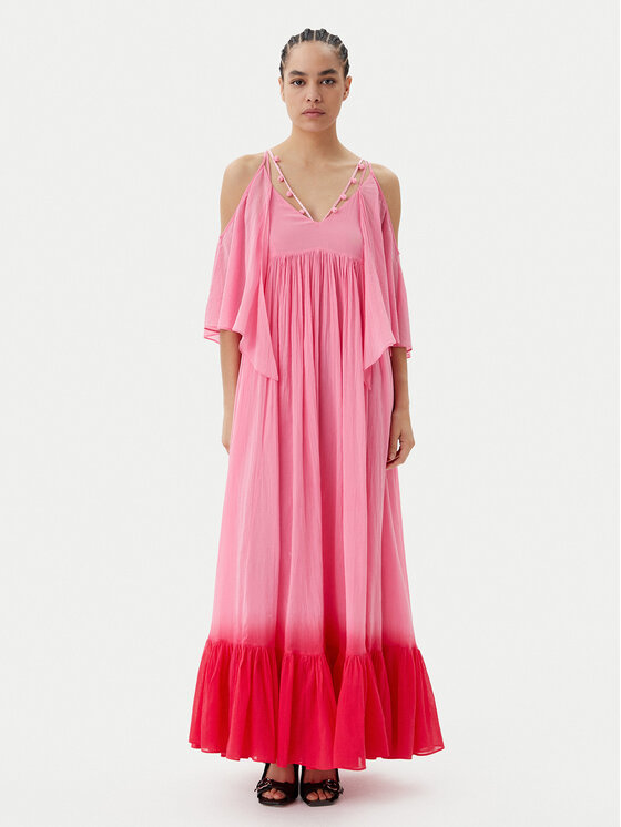 PINKO PINKO Nyári ruha Io Canto Abito 104950 A2G4 Rózsaszín Relaxed Fit