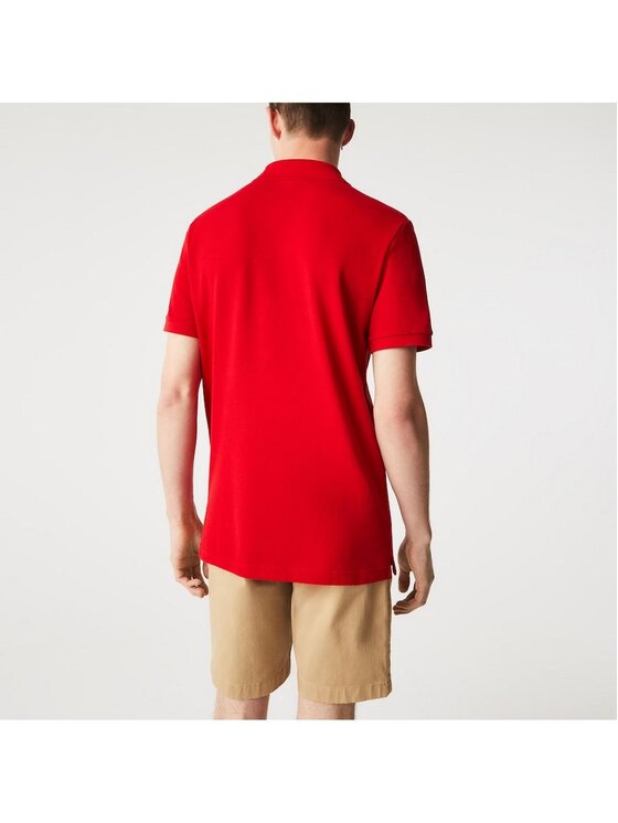 Lacoste Lacoste T-Shirt LACOSTE T-Shirt e Polo Uomo PH4012 240 Rosso Czerwony Standard Fit