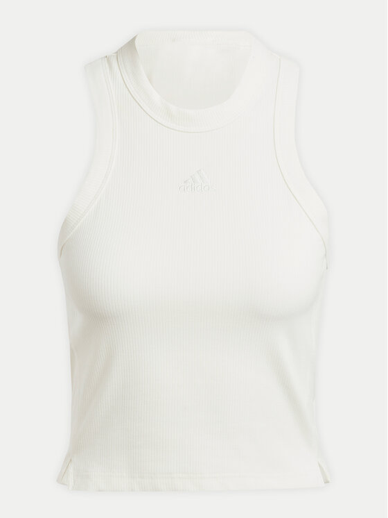 adidas adidas Top Lounge IY6732 Bijela Slim Fit