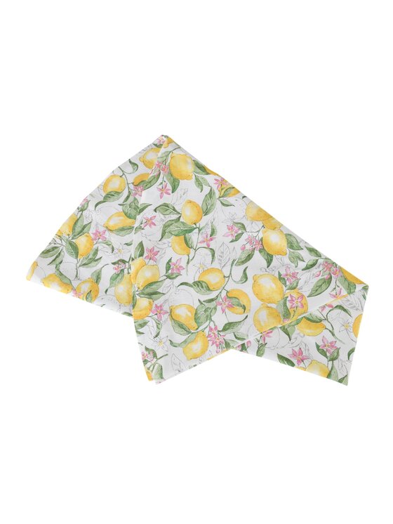 Roseberry Home Roseberry Home Obrus z motywem cytryn Lemonade Żółty