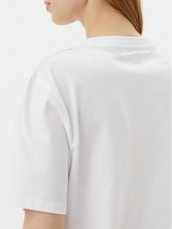 Silvian Heach Silvian Heach T-särk Knippi GPP25190TS Valge Regular Fit
