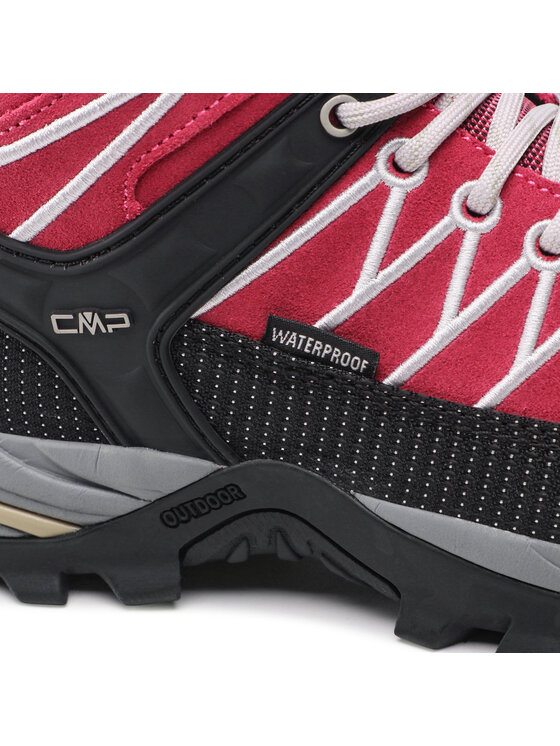 CMP CMP Trekkingi Rigel Mid Wmn Trekking Wp 3Q12946 Różowy