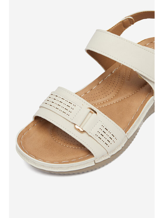 Go Soft Go Soft Sandalen CEO-WYL05010-09 Écru