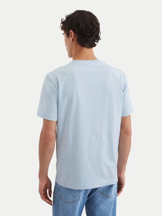 Marc O'Polo Marc O'Polo Tricou 522 2012 51054 Albastru celest Regular Fit
