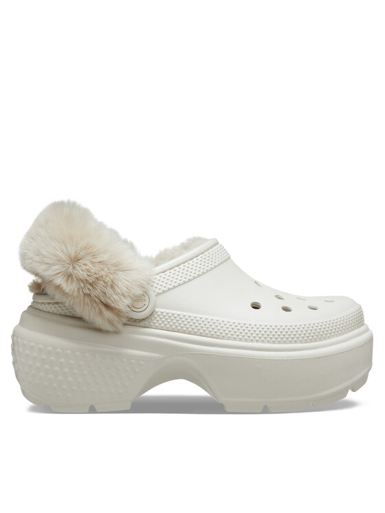 Şlapi Crocs Stomp Lined Clog 208547 Bej
