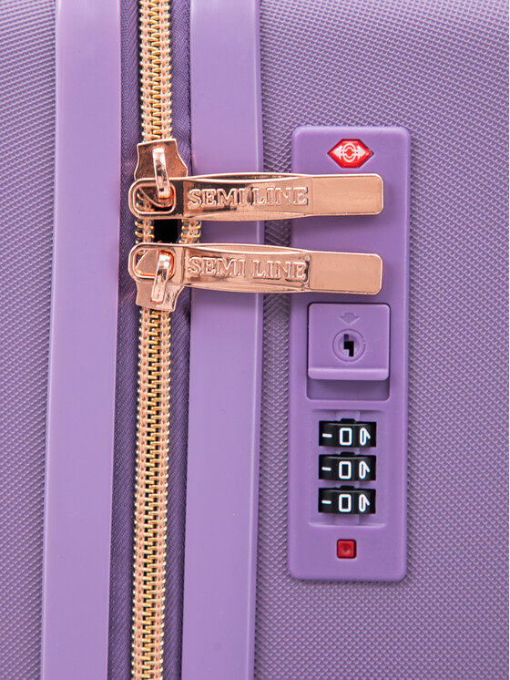 Semi Line Semi Line Vidējs koferis T5914-2 Violets