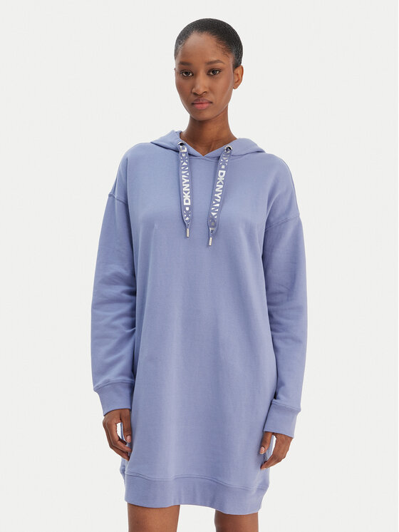 DKNY Sport DKNY Úpletové šaty DP6D4914 Modrá Regular Fit