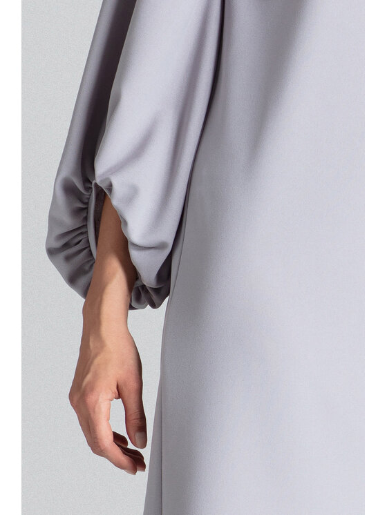 FIGL FIGL Φόρεμα M693 Γκρι Regular Fit