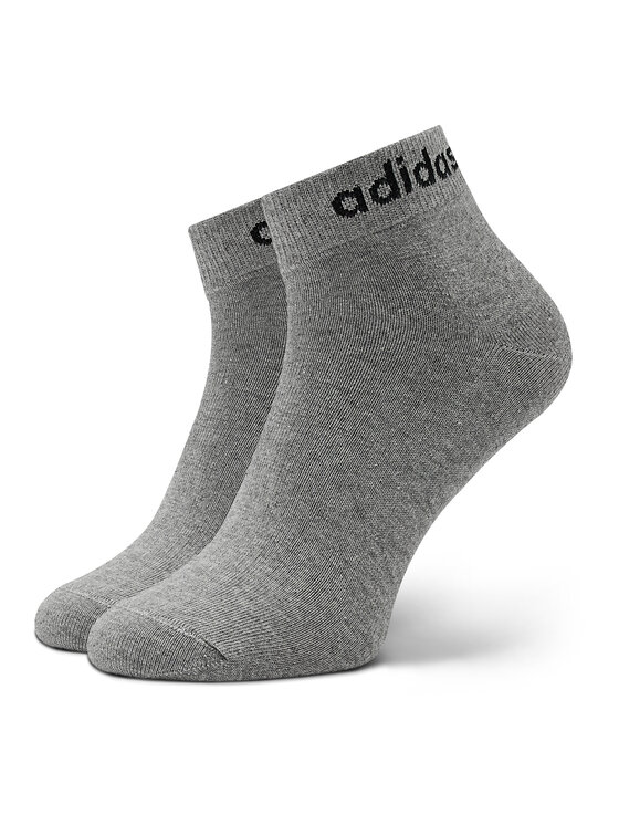 adidas adidas Lühikesed sokid Think Linear Ankle Socks 3 Pairs IC1306 Hall