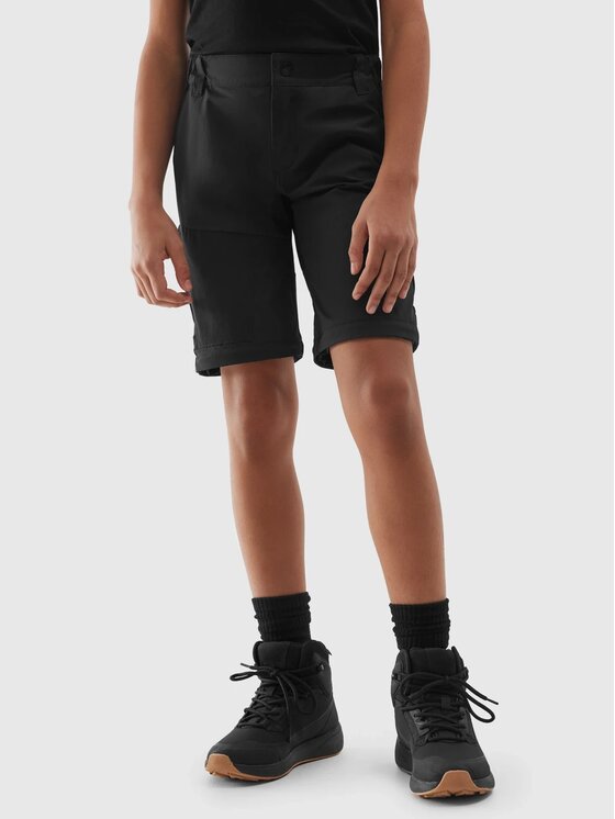4F 4F Παντελόνι outdoor 4FJWSS24TFTRF494-21S Μαύρο Regular Fit