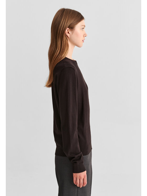 TATUUM TATUUM Sweter NORA Brązowy Classic Fit