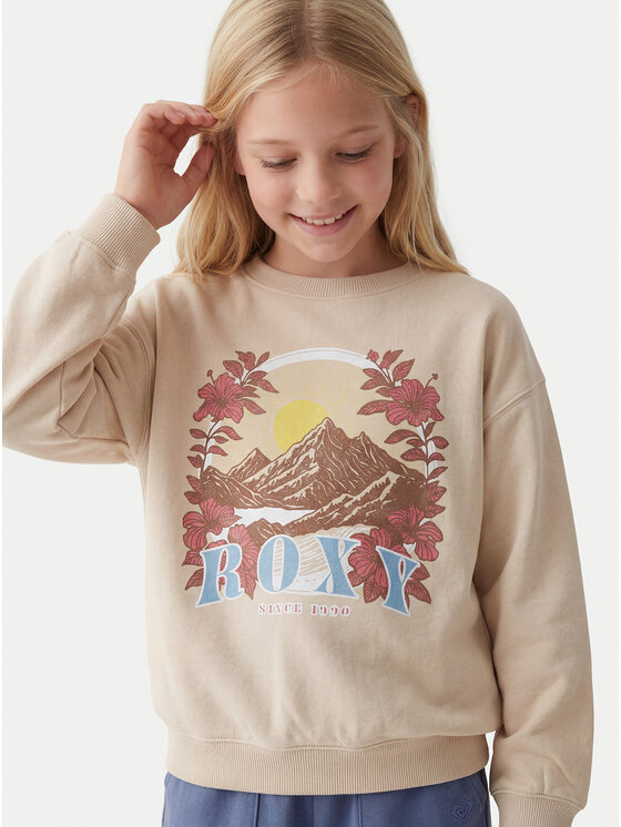Roxy Roxy Jopa Morning Hike Brushed ERGFT04027 Bež Regular Fit