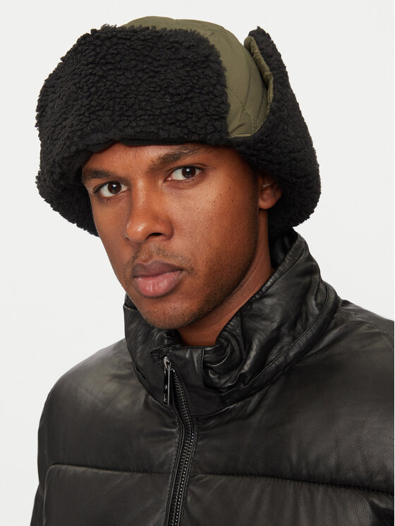 Woolrich Cepure Quilted Trapper Hat CFWOAC0295MRUT2635 Haki