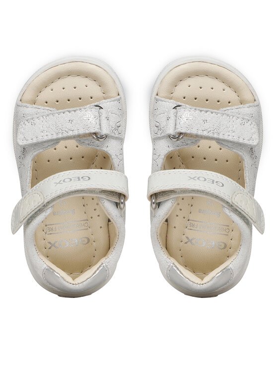 Geox Geox Σανδάλια B Sandal Macchia Gir B254WA 007BC C0626 Λευκό