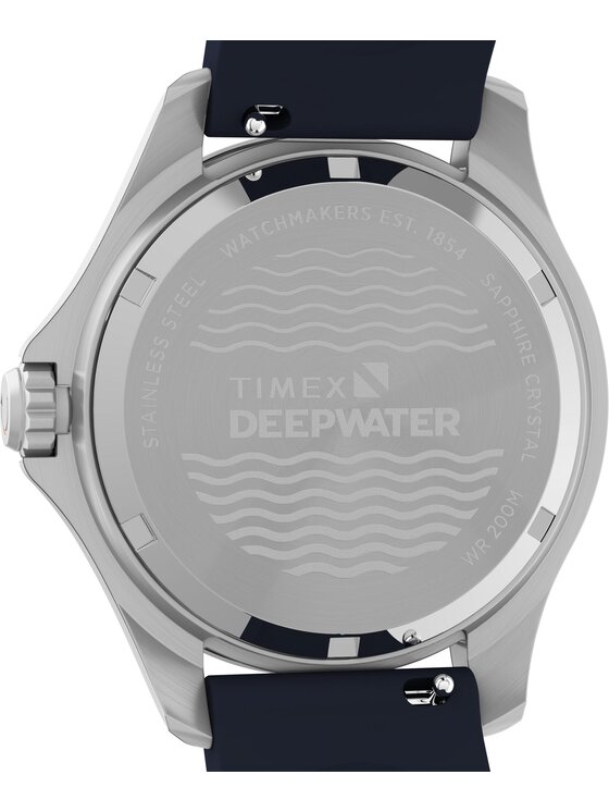 Timex Timex Zegarek TW2Y40300 Niebieski