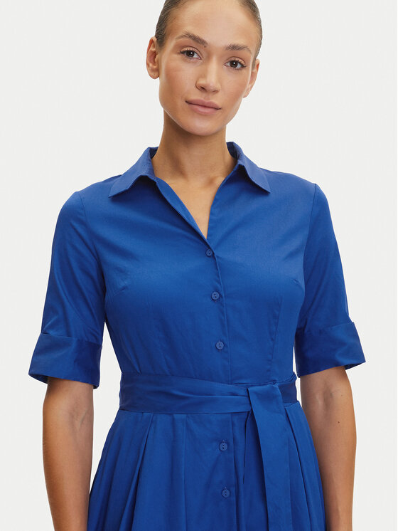 Tatuum Tatuum Haljina košulja Niki T2503.205 Plava Regular Fit