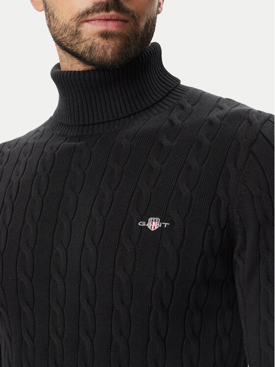 Gant Gant Rolák 8050607 Černá Regular Fit