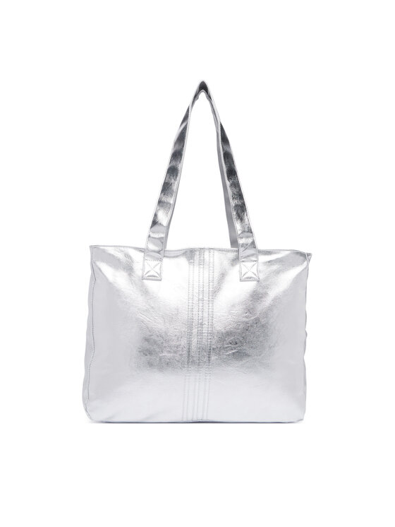 adidas adidas Сумка Shopper Metallic Pu Bag KR1566 Срібний